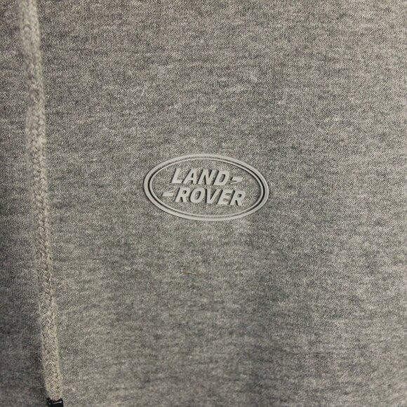 Land Rover Men's XL Grey Cotton/Polyester Blend Full Zip Hoodie - Picture 2 of 10